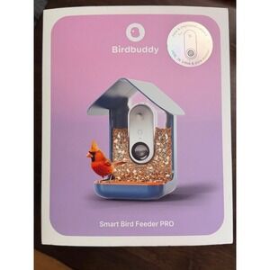 Bird Buddy Smart Bird Feeder PRO Unisex OS Blue NEW AI Camera 2K HDR Video
